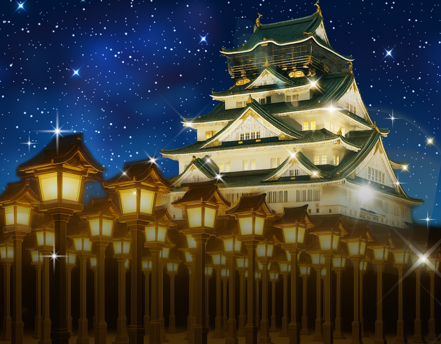 iwafu - Osaka Castle Illuminage｜Kansai Osaka｜Japan Events